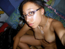 Busty brunette girl