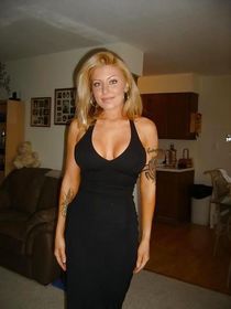 Naughty blonde girl